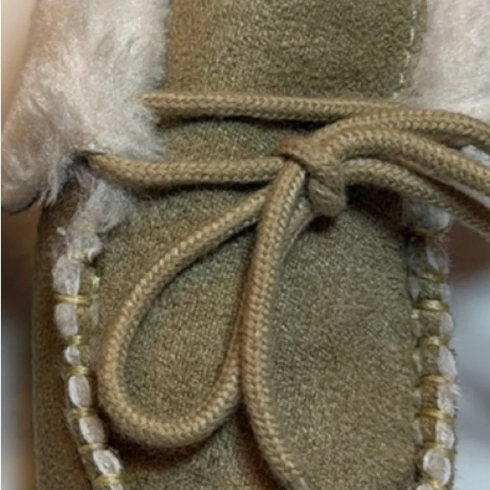 PatPat Baby Moccasin Booties Slippers Infant Child 6-9 Mos